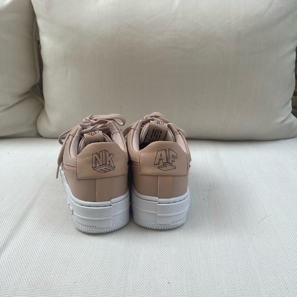 Blush Nike Air Force Ones Size 7 - Picture 3 of 14